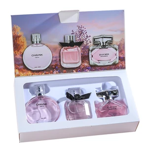 Brand 90ml Gift Box 3PCS Set Women Perfume Spray